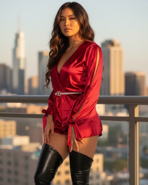 Női overál 151663 - bordó